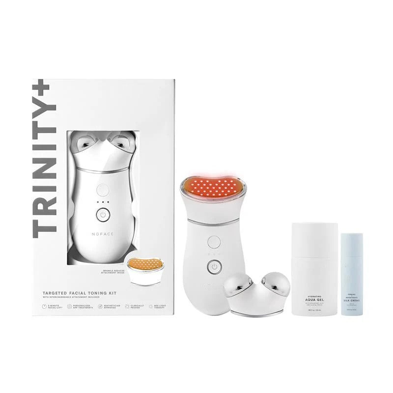 Smart Microcurrent + LED Red Light Facial Toning Kit