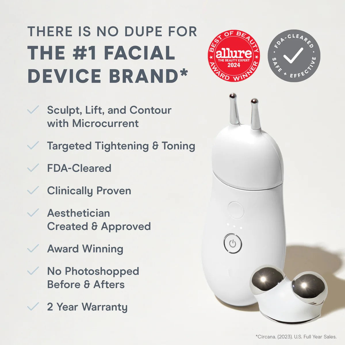 Smart Targeted Microcurrent Facial Toning Kit