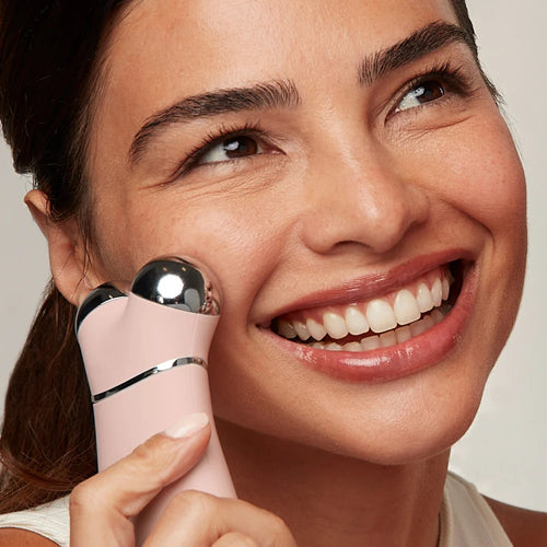 Limited Edition TRINITY+ Sandy Rose Starter Kit | Smart Microcurrent Facial Toning Device