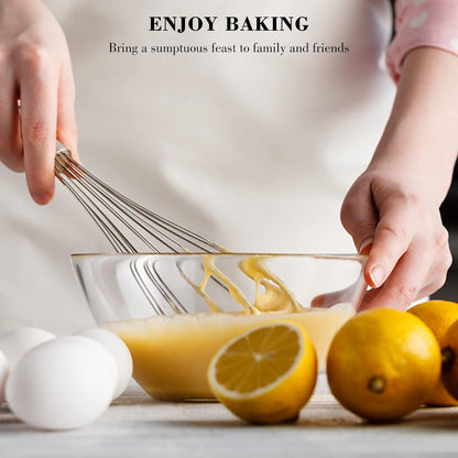 Kitchen Stainless Steel Whisk Set 8" 10" 12"