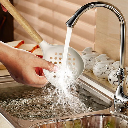 Silicone Cooking Utensils Set - 446°F Heat Resistant Silicone Kitchen Utensils for Cooking