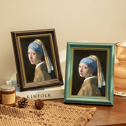Vintage Oil Painting Frame Art - Wall Hangings