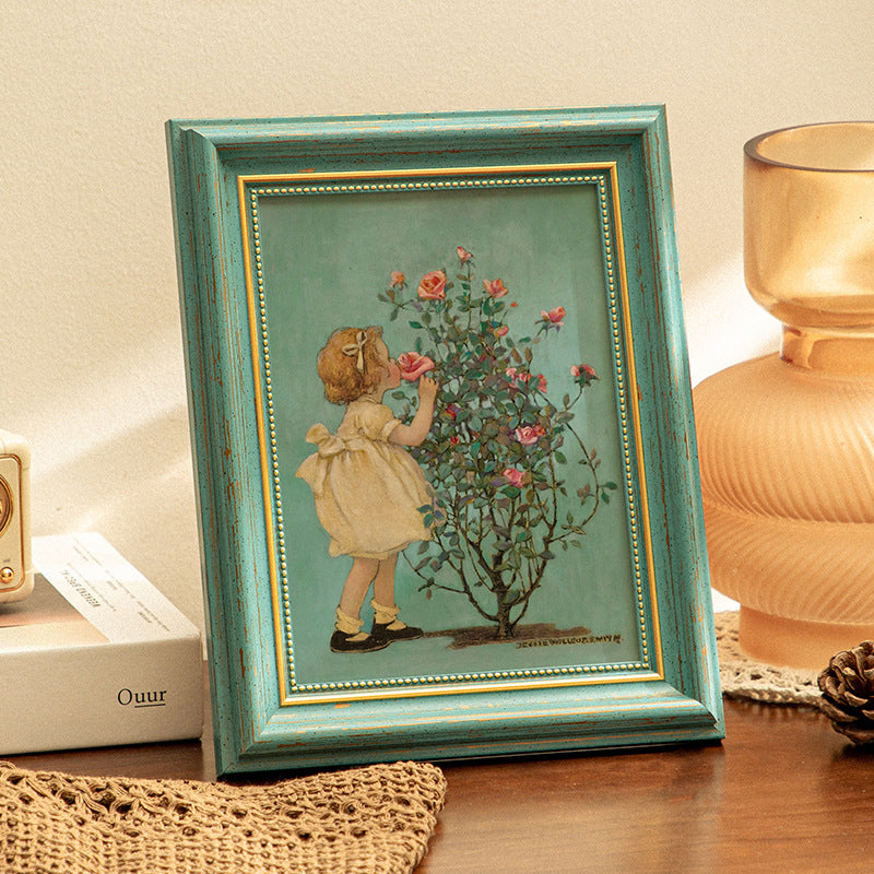 Vintage Oil Painting Frame Art - Wall Hangings